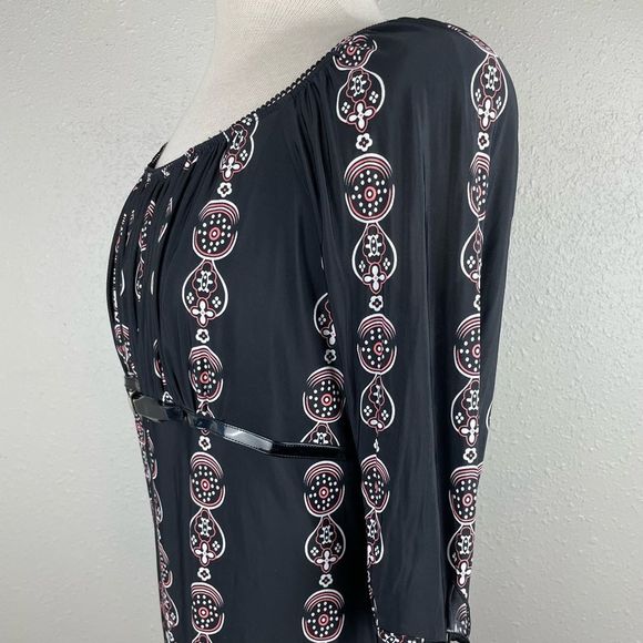 Studio 1940 Boho Tunic Top Size M EUC - Picture 4 of 6